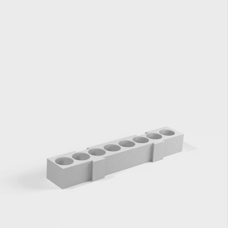 Organisateur de bureau modulaire pour USB, Micro SD, SD, et différentes tailles de stylos et crayons