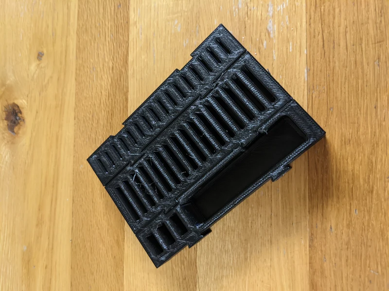 Organisateur de bureau modulaire pour USB, Micro SD, SD, et différentes tailles de stylos et crayons