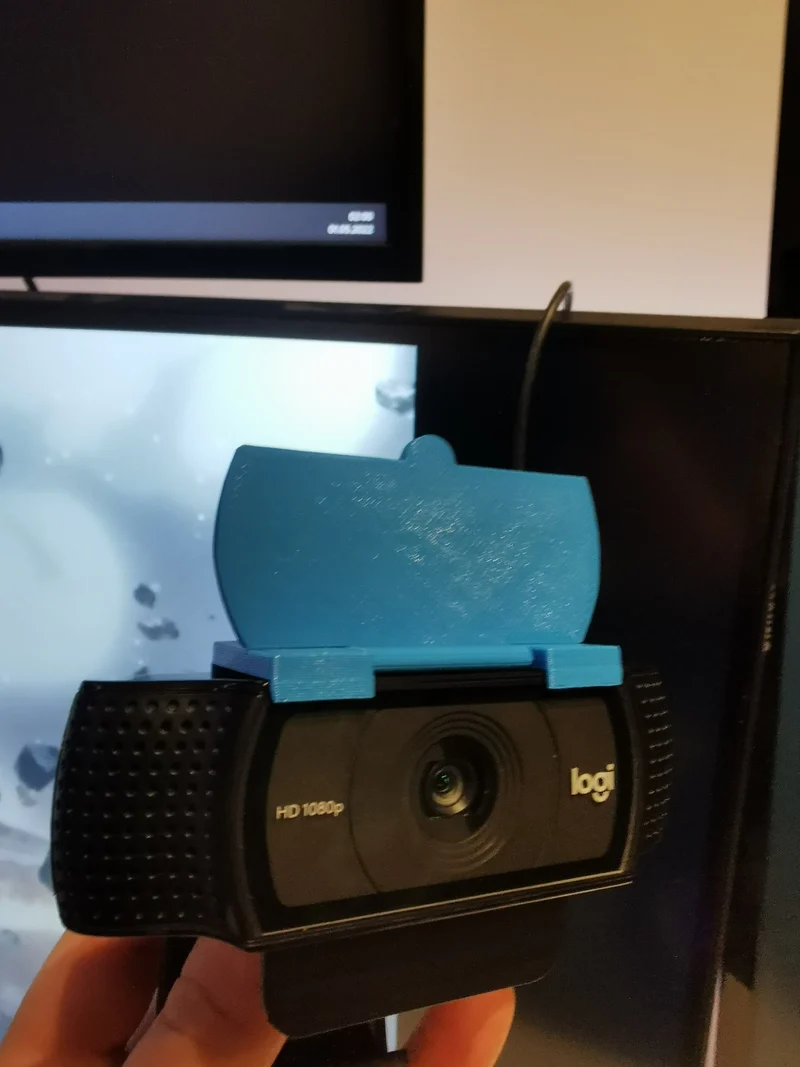 Logitech C920 webcam privacy cover