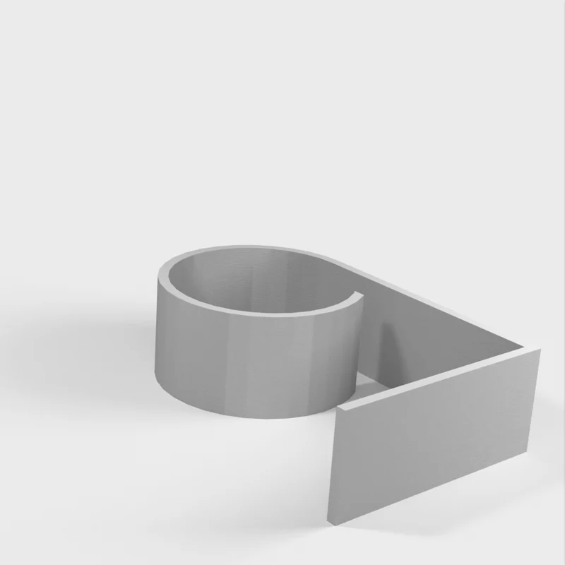 Clip de bureau de 34 mm pour la gestion des câbles