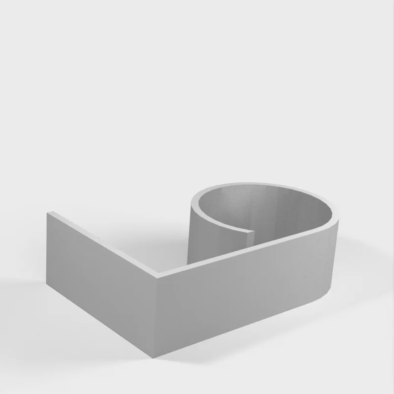 Clip de bureau de 34 mm pour la gestion des câbles