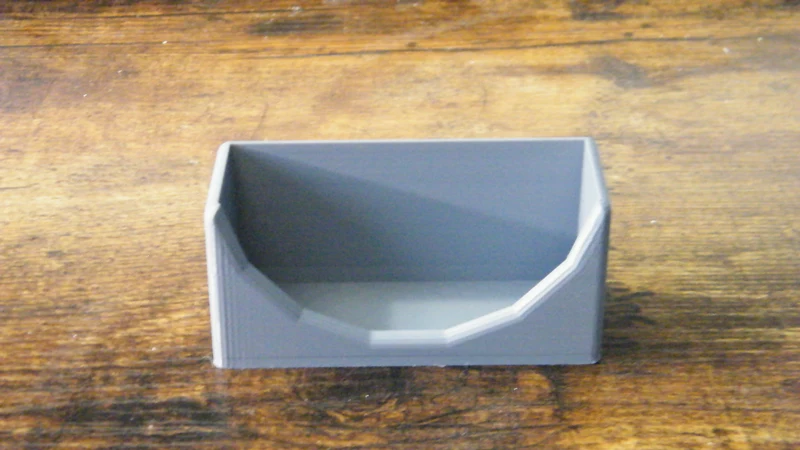 Porte-cartes de visite en aluminium