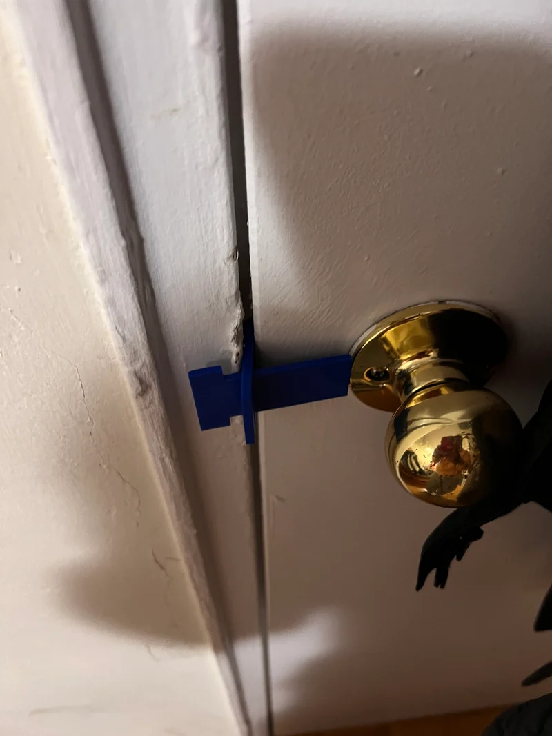 Butée de porte/serrure en PLA d'Esun