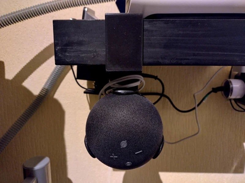 Support Amazon Echo Dot 5th Gen pour étagère IKEA Lack