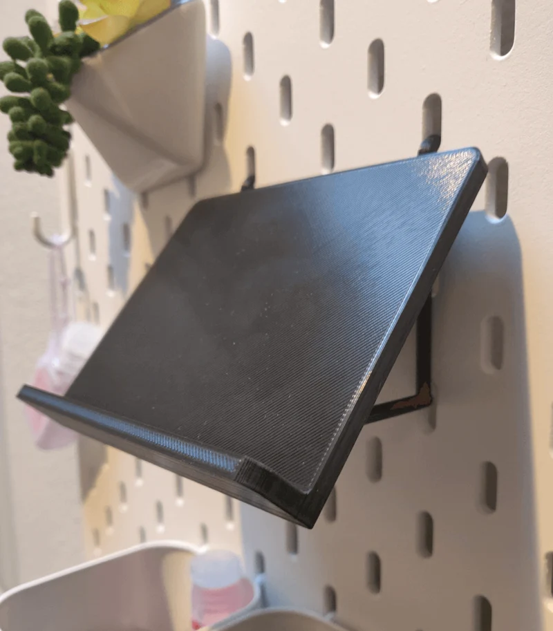 SKÅDIS Étagère pour sac à main de taille moyenne