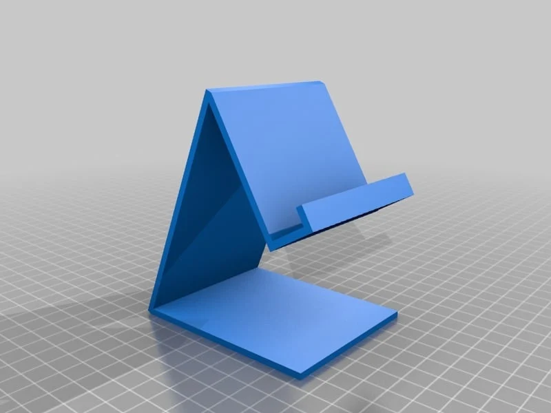 Support universel pour téléphone portable réalisé avec Openscad