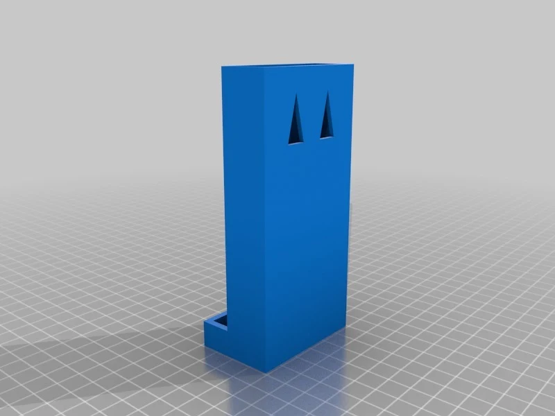Support pour piles AA avec trous de fixation