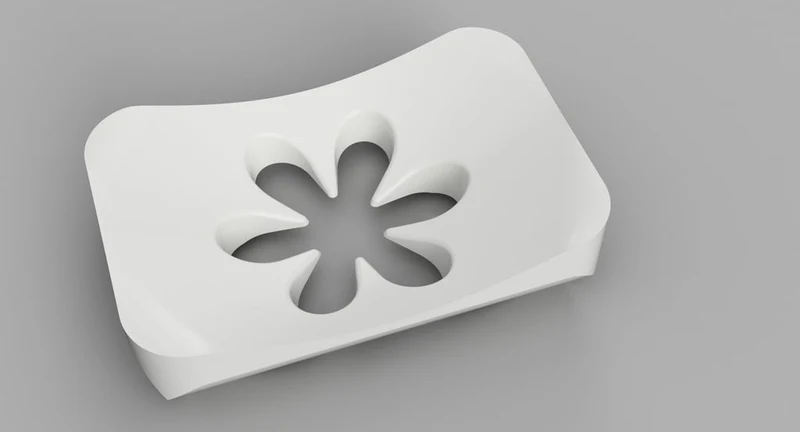 Distributeur de savon à fleurs