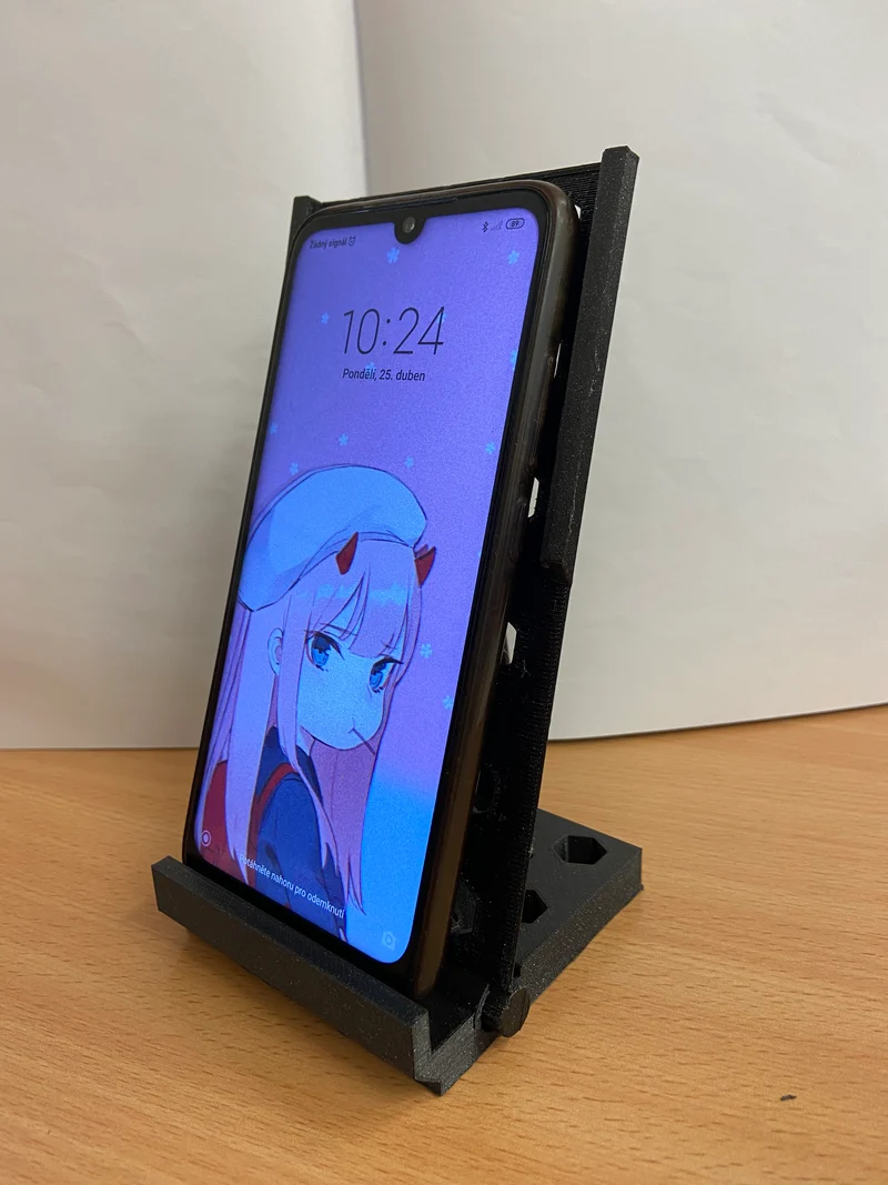 Support de téléphone portable et personnalisable