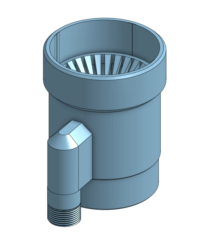 Collecteur d'eau de pluie pour gouttières - connecteur de tuyau 1/2"