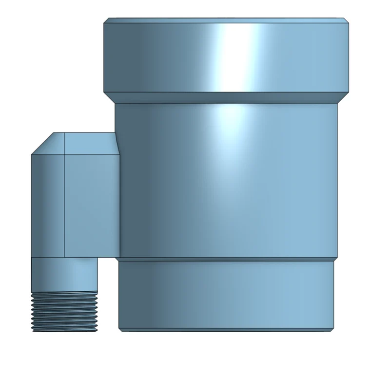 Collecteur d'eau de pluie pour gouttières - connecteur de tuyau 1/2"