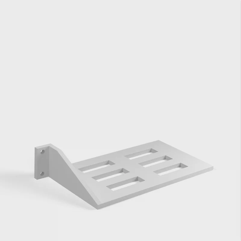 Étagère demi-rack 1U (1 montant) pour le montage de serveurs