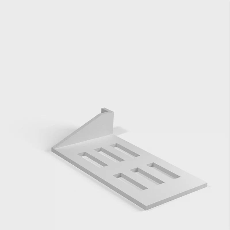 Étagère demi-rack 1U (1 montant) pour le montage de serveurs
