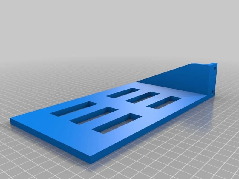 Étagère demi-rack 1U (1 montant) pour le montage de serveurs