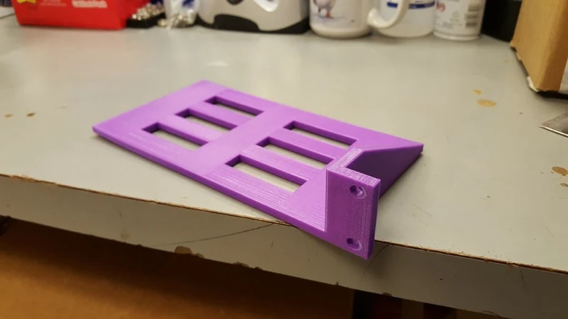 Étagère demi-rack 1U (1 montant) pour le montage de serveurs
