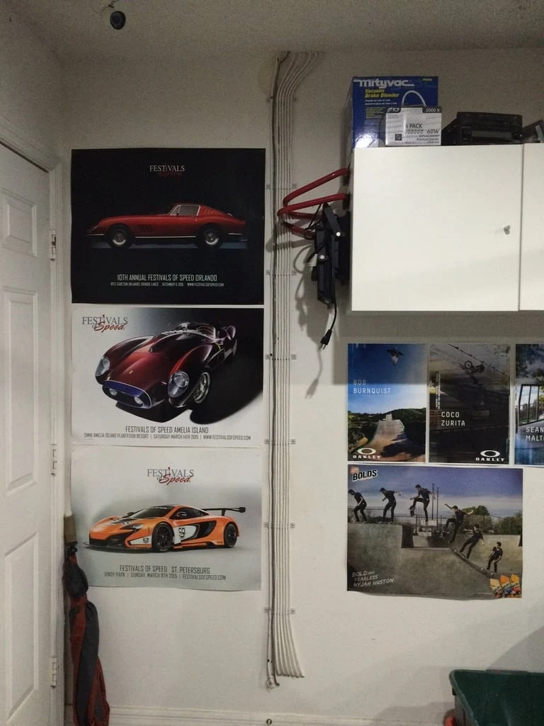 Clip mural à 8 fils