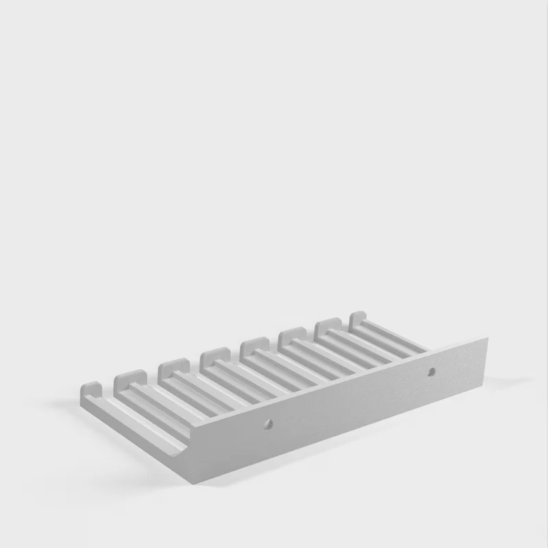 Porte-câbles de 6 mm avec trous de vis pour laboratoire