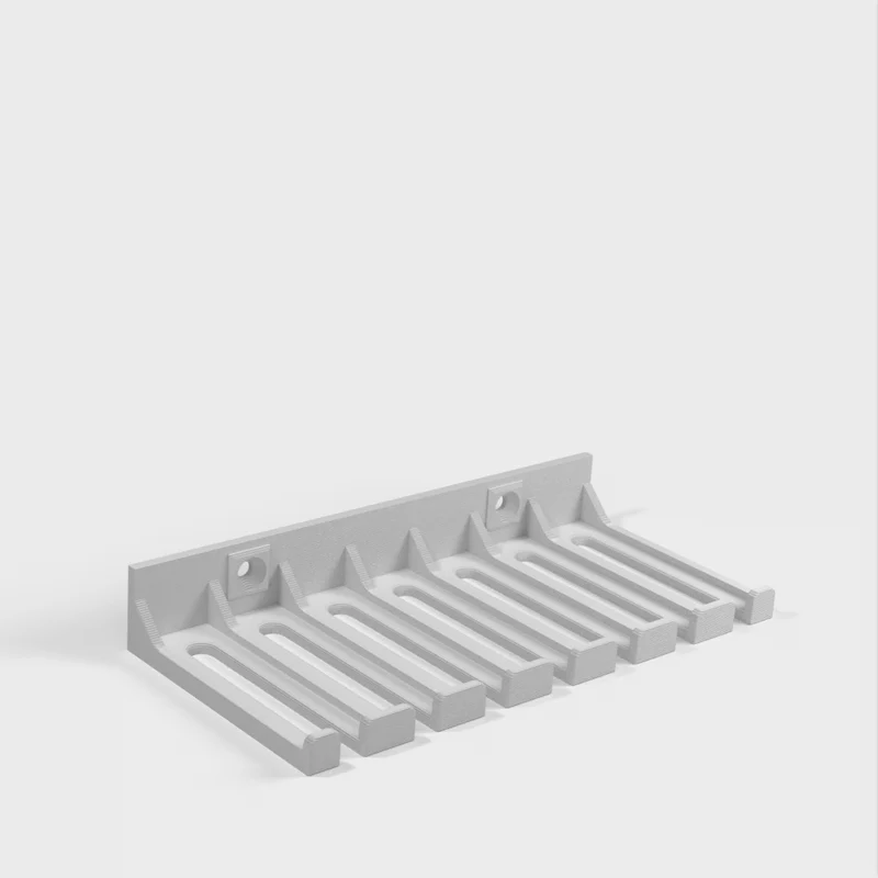 Porte-câbles de 6 mm avec trous de vis pour laboratoire