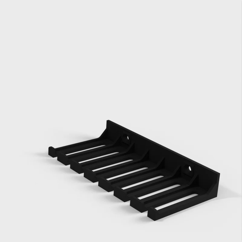 Porte-câbles de 6 mm avec trous de vis pour laboratoire
