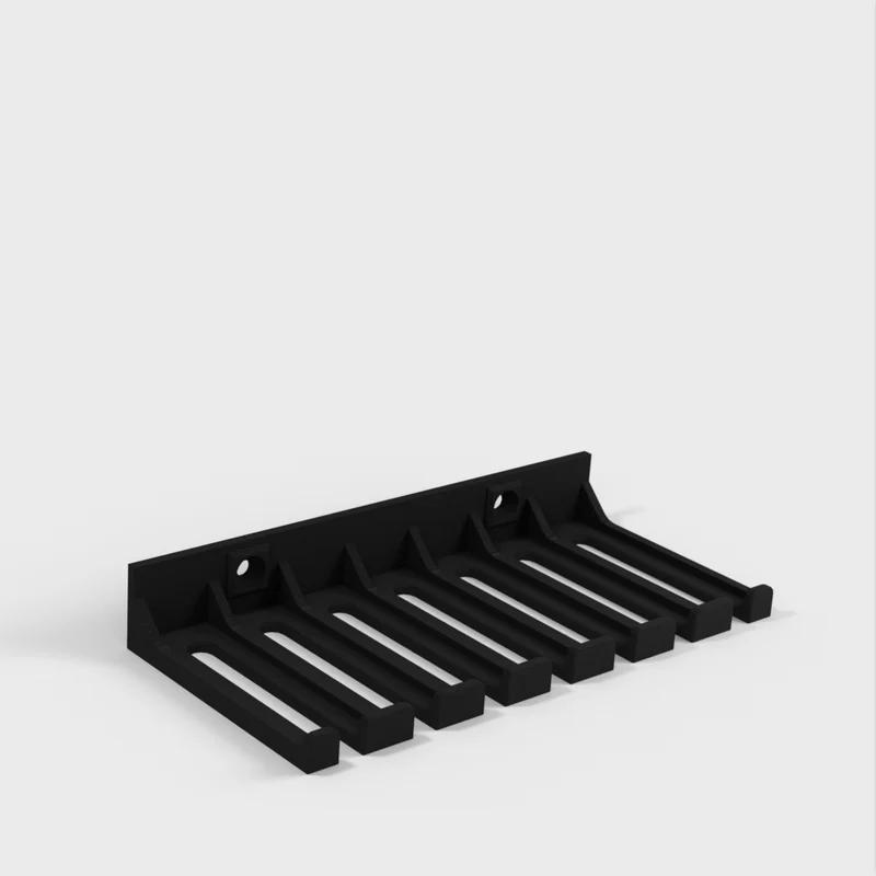Porte-câbles de 6 mm avec trous de vis pour laboratoire