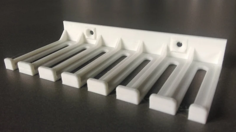 Porte-câbles de 6 mm avec trous de vis pour laboratoire