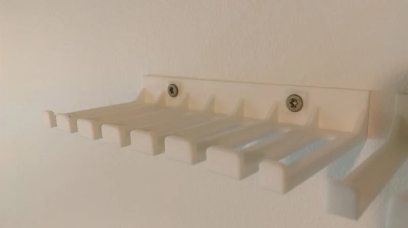Porte-câbles de 6 mm avec trous de vis pour laboratoire