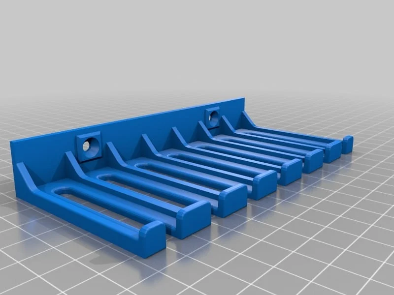 Porte-câbles de 6 mm avec trous de vis pour laboratoire