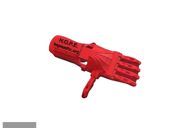 Ouvre-bouteille pratique inspiré de la main d'Osprey