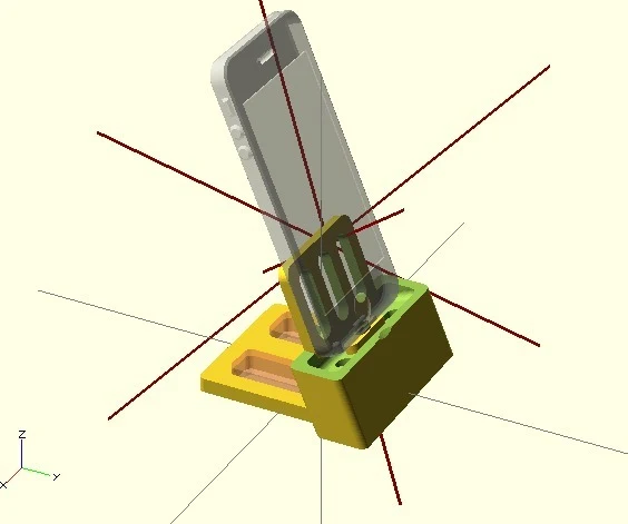 Support pour iPhone 5/6 v3