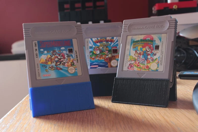 Présentoir pour cartouches de jeu Game Boy