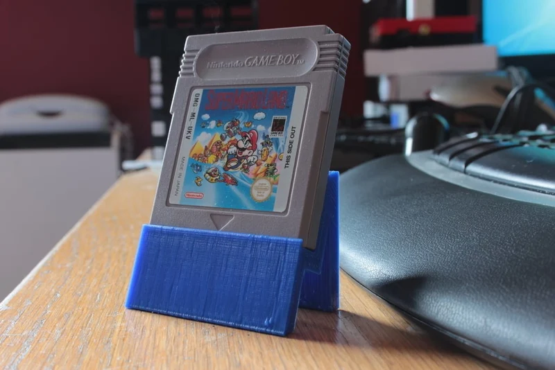Présentoir pour cartouches de jeu Game Boy