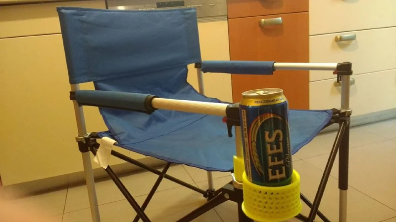 Support de gobelet pour chaise d'ordinateur portable pour pieds de 20 à 21 mm