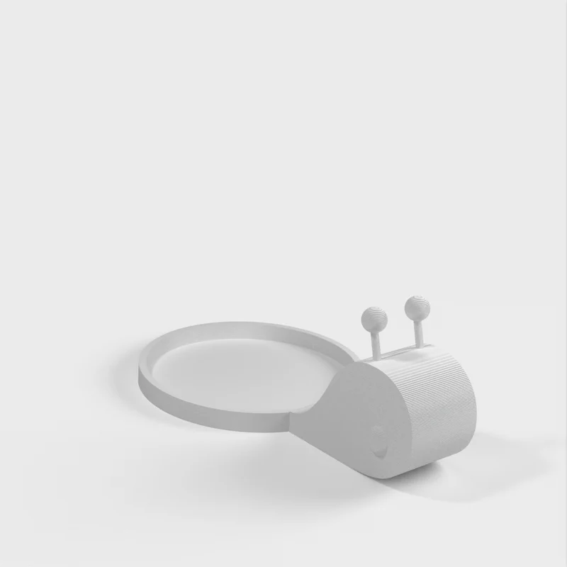 Dessous de plat en forme d'escargot pour la cuisine et le bureau