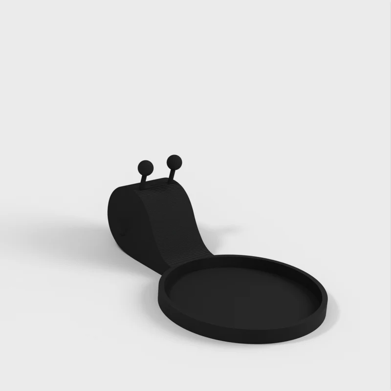 Dessous de plat en forme d'escargot pour la cuisine et le bureau