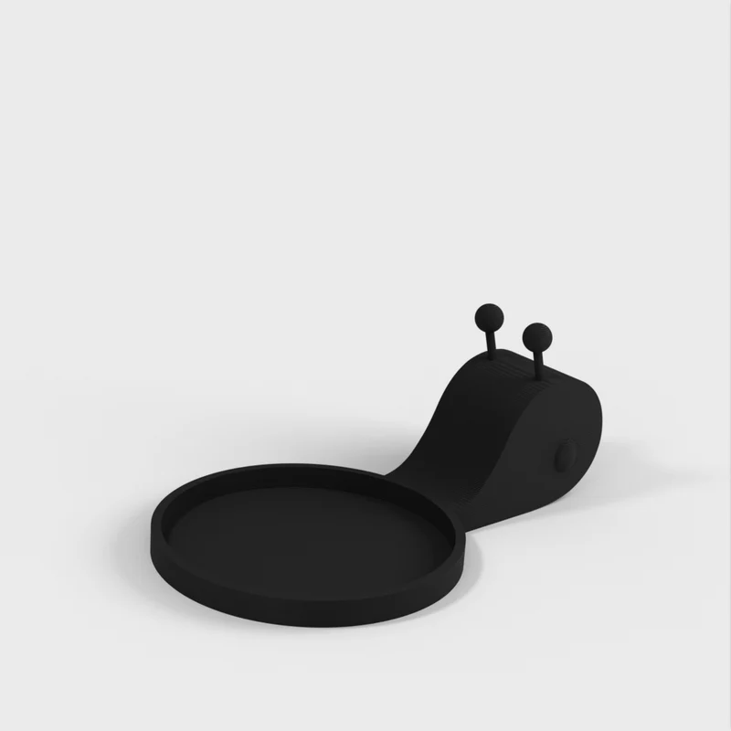 Dessous de plat en forme d'escargot pour la cuisine et le bureau