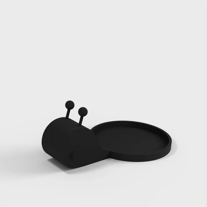 Dessous de plat en forme d'escargot pour la cuisine et le bureau