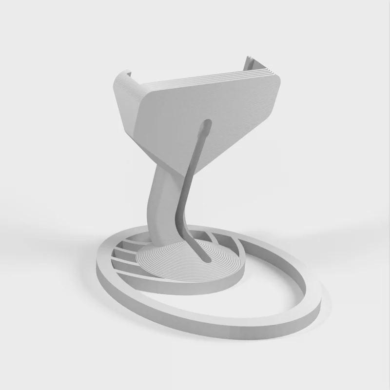 Support pour iPhone 5 avec espace pour le câble audio