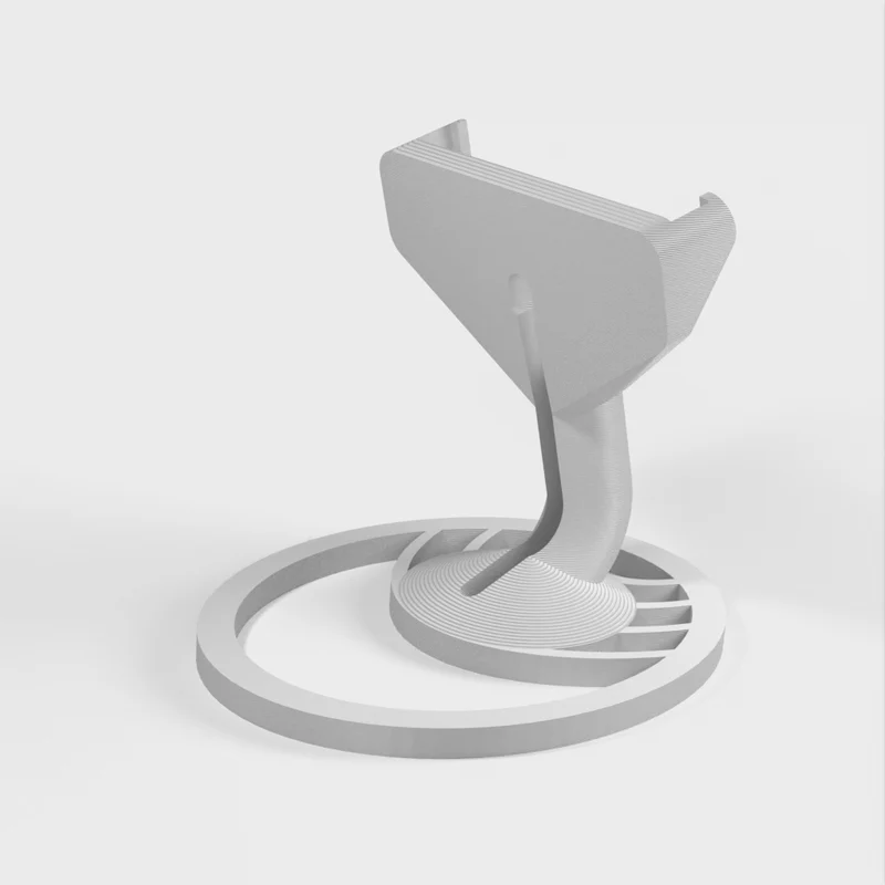 Support pour iPhone 5 avec espace pour le câble audio