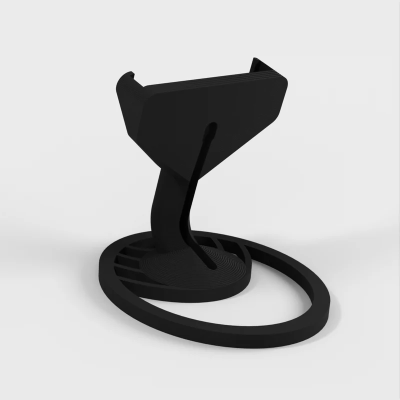Support pour iPhone 5 avec espace pour le câble audio