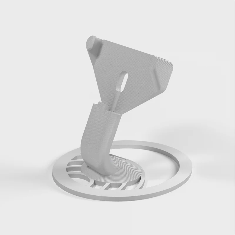 Support pour iPhone 5 avec espace pour le câble audio