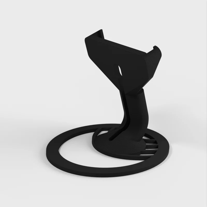 Support pour iPhone 5 avec espace pour le câble audio
