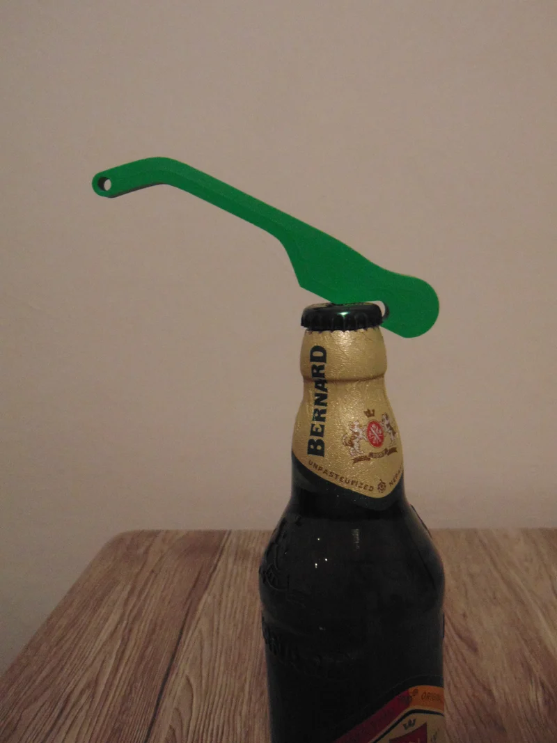 Décapsuleur de bière simple en PLA