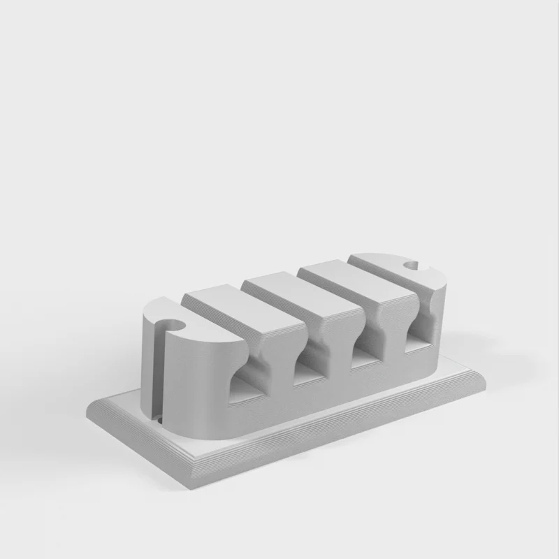 Support de câble avec 4 trous pour les vis