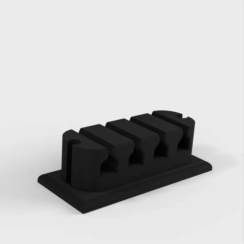 Support de câble avec 4 trous pour les vis