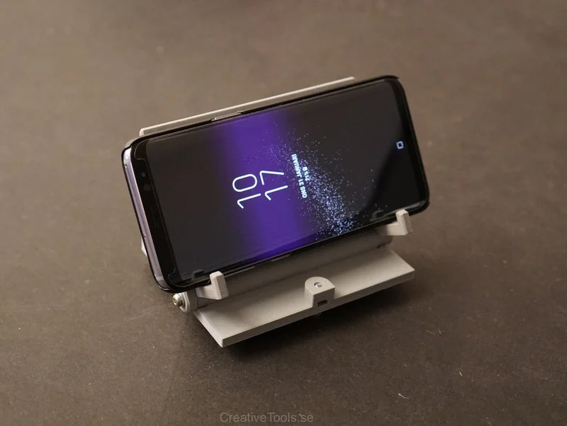 Support de bureau réglable pour smartphone