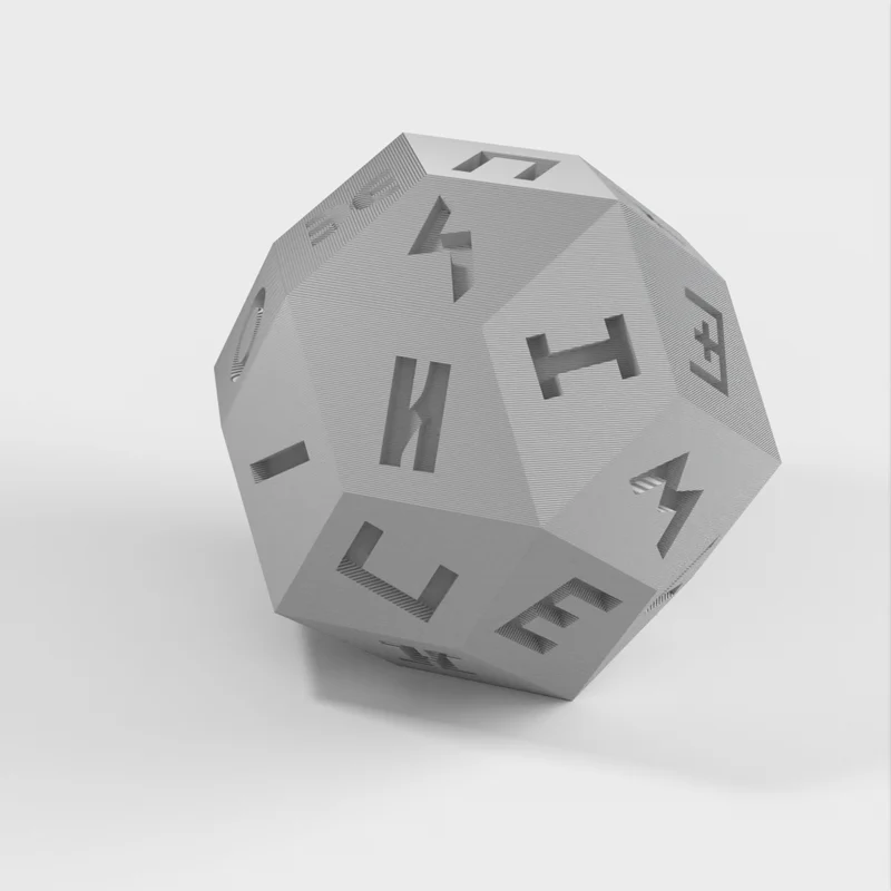 Cube Tifinagh pour apprendre et jouer avec l'écriture amazighe
