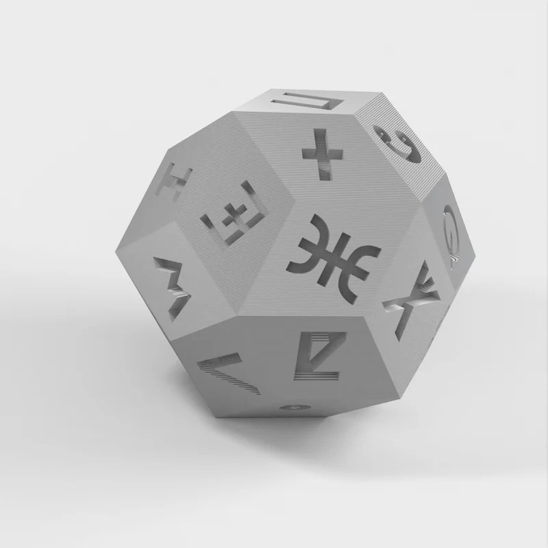 Cube Tifinagh pour apprendre et jouer avec l'écriture amazighe