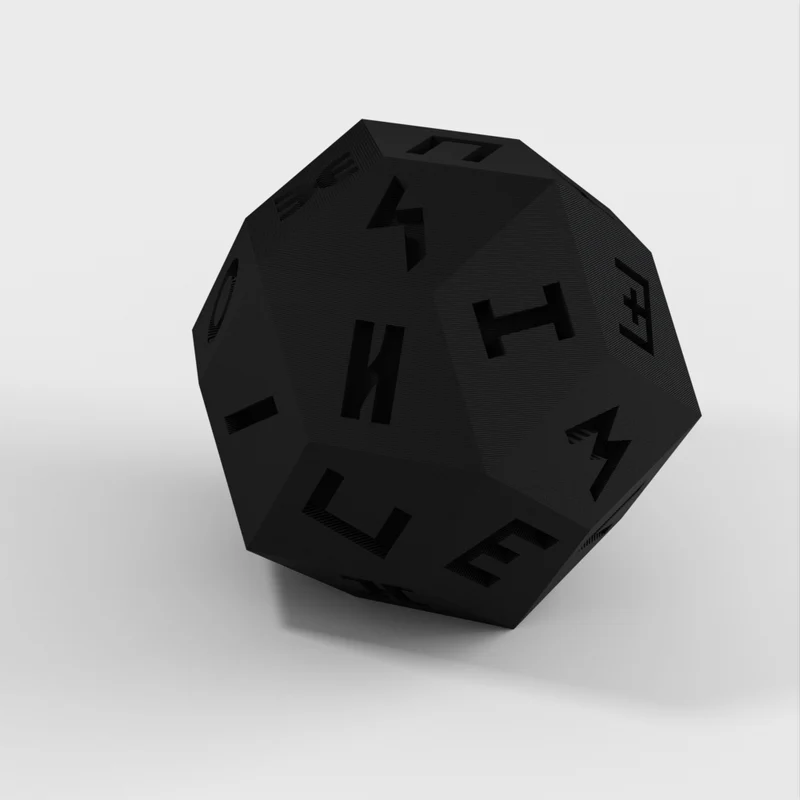 Cube Tifinagh pour apprendre et jouer avec l'écriture amazighe