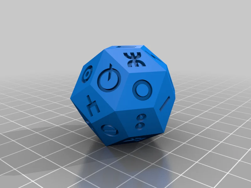 Cube Tifinagh pour apprendre et jouer avec l'écriture amazighe