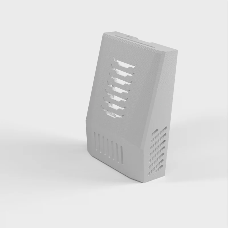 Étui pour Raspberry Pi 5 avec ventilation et espace pour les accessoires originaux